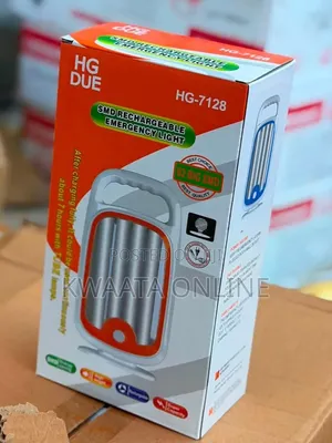 HG DUE HG-7128 Rechargeable Emergency Flashlight