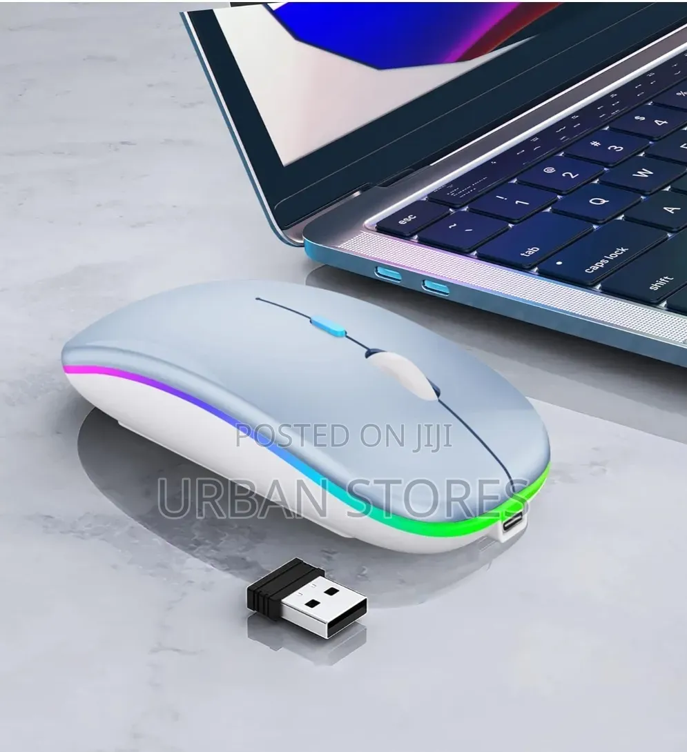 Bluetooth Wireless Mouse Gaming 2.4g Rechargeable Mouse
