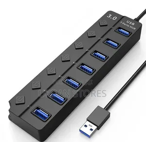 3.0 USB Hub 7port High Speed Fast Charging Transfer Rate