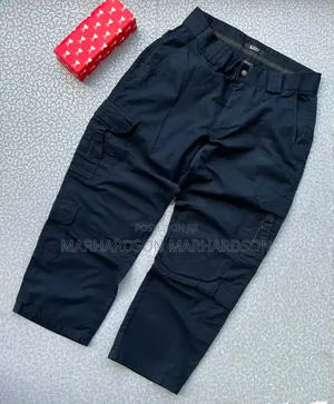 Pocket Wide Leg Pants Men