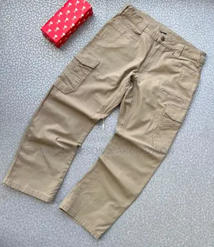 Pocket Wide Leg Pants Men