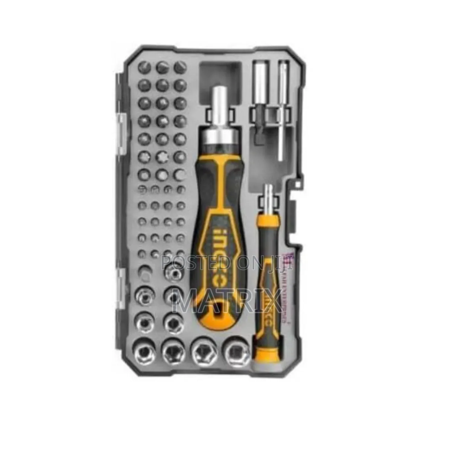 INGCO 55Pcs Screwdriver Bits Set
