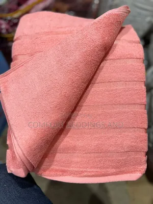 Super Collection Cotton Towels Hot Peach