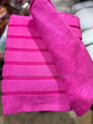 Super Collection Cotton Towels Hot Pink
