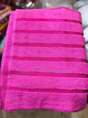 Super Collection Cotton Towels Hot Pink