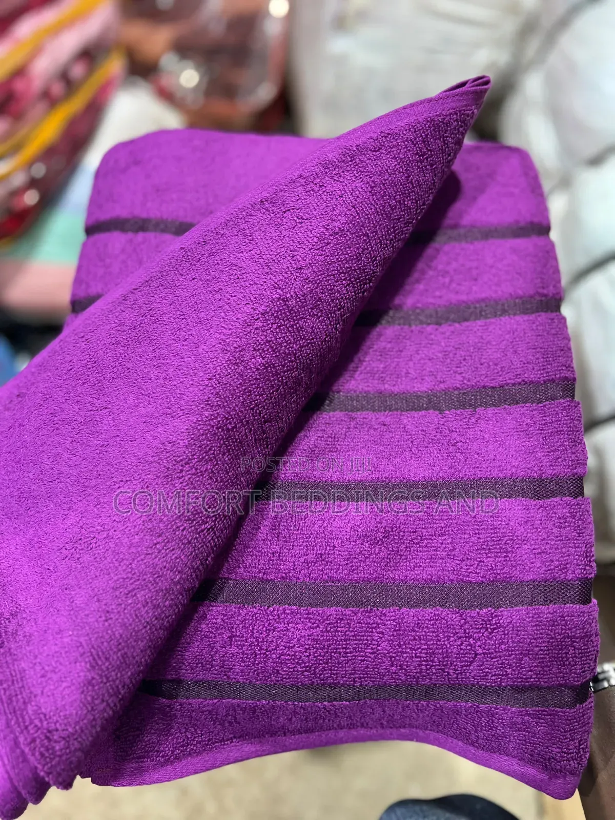 Super Collection Cotton Towels Purple