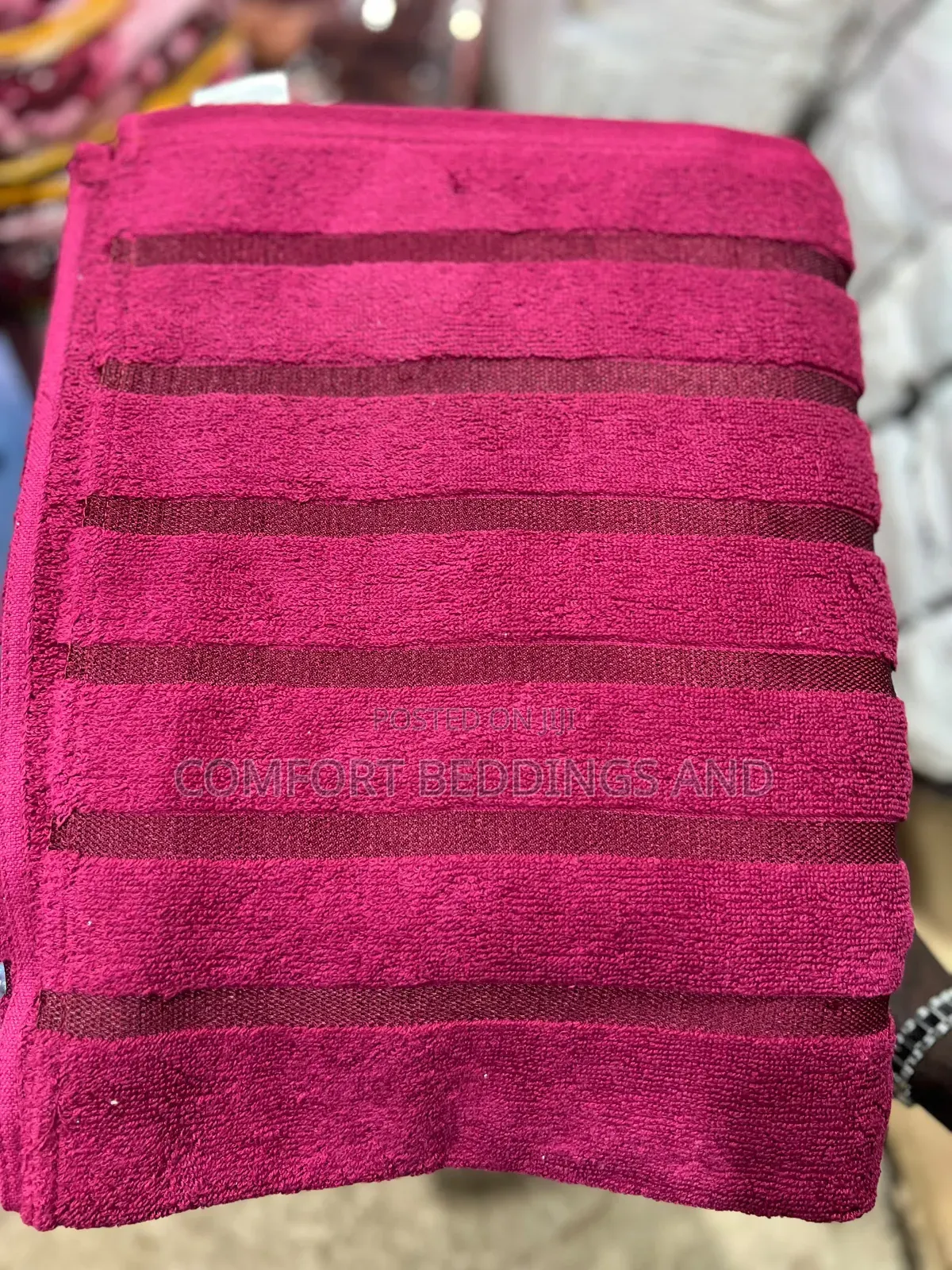 Super Collection Cotton Towels Maroon