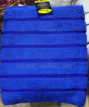 Super Collection Cotton Towels Hot Blue