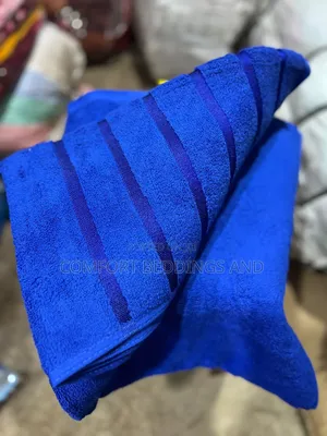 Super Collection Cotton Towels Hot Blue