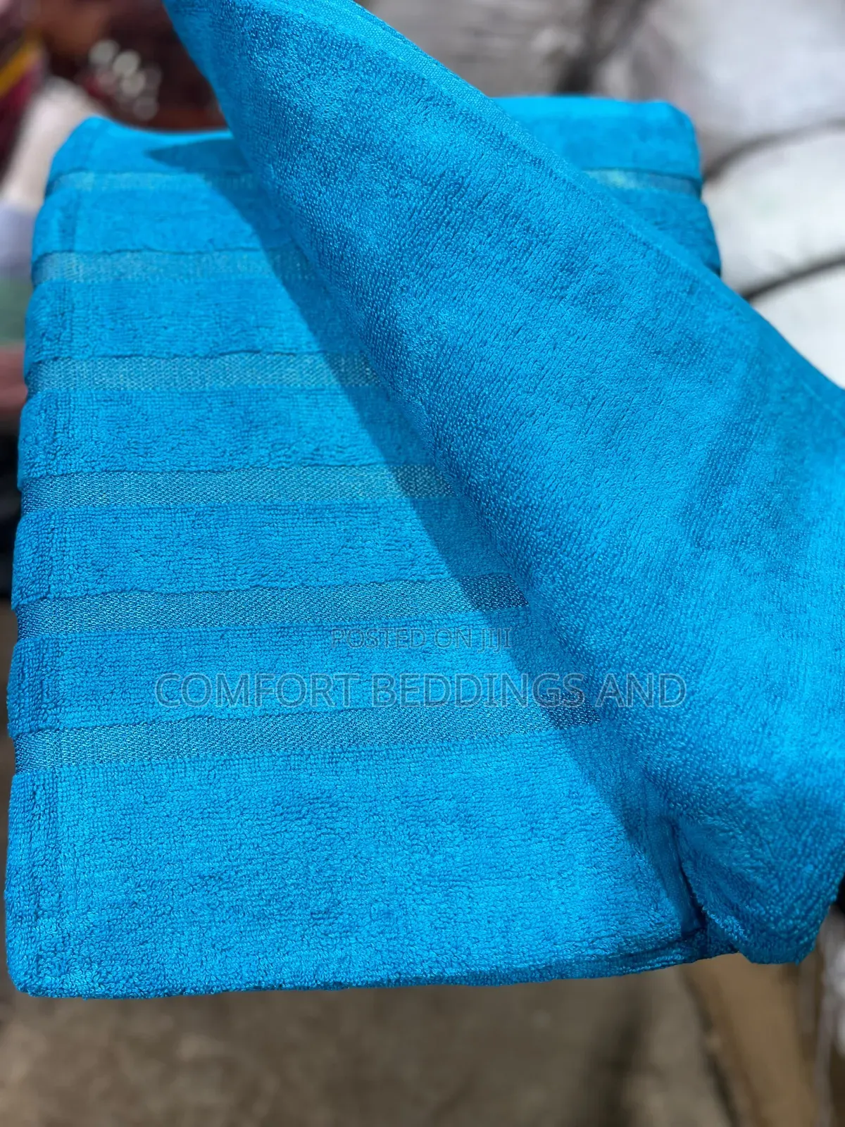 Super Collection Cotton Towels Light Blue