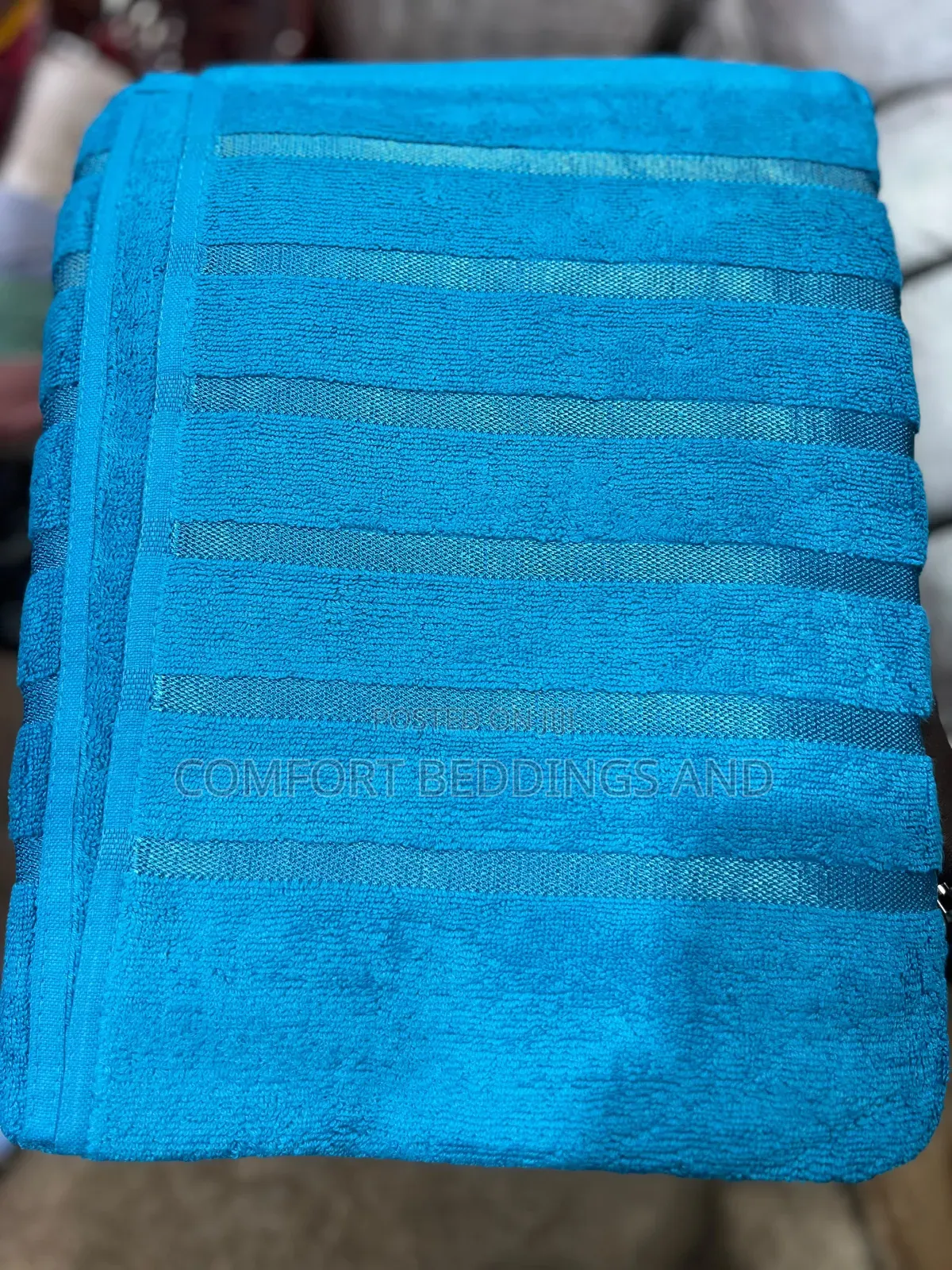 Super Collection Cotton Towels Light Blue
