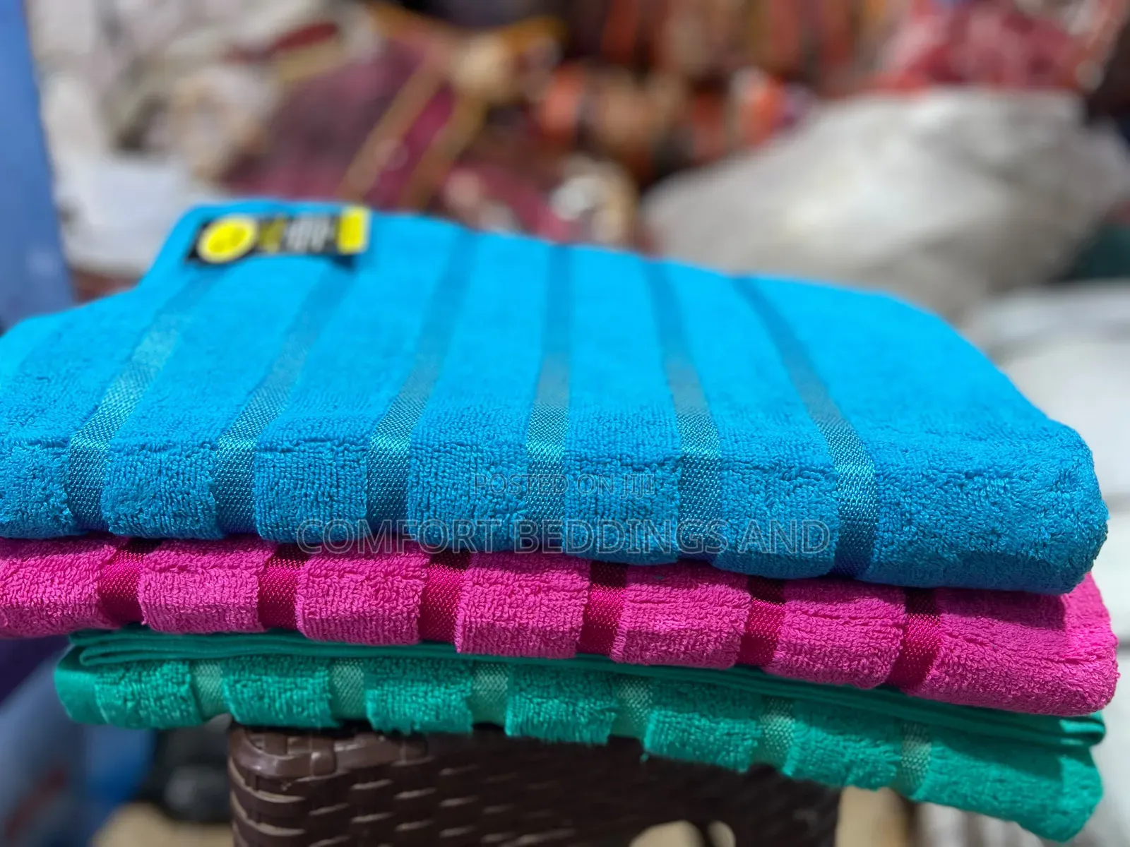Bright Coloured Super Collection Towels