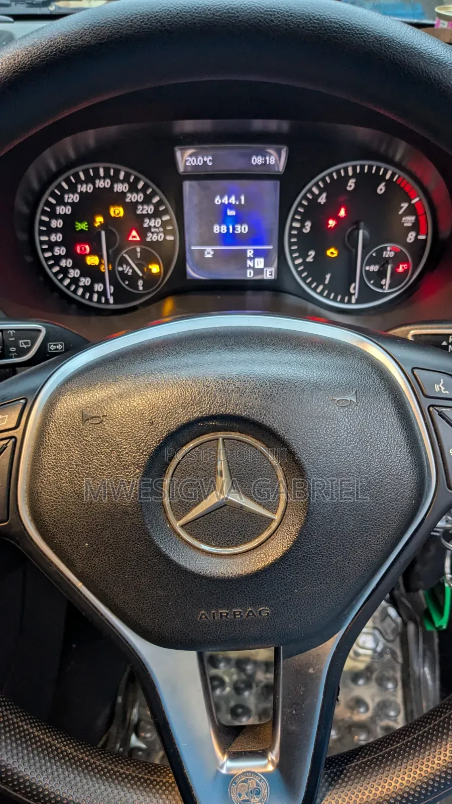 Mercedes-Benz B-Class 2016 Gray