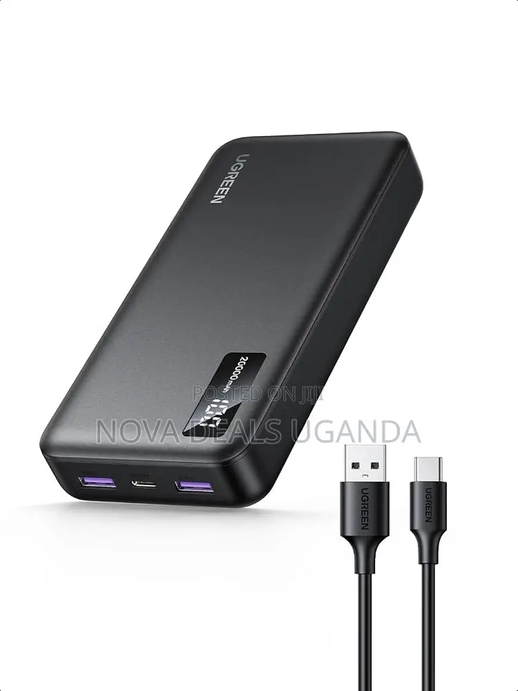 UGREEN Power Bank 20000mAh, 22.5W Portable PD 3.0 USB C Charger