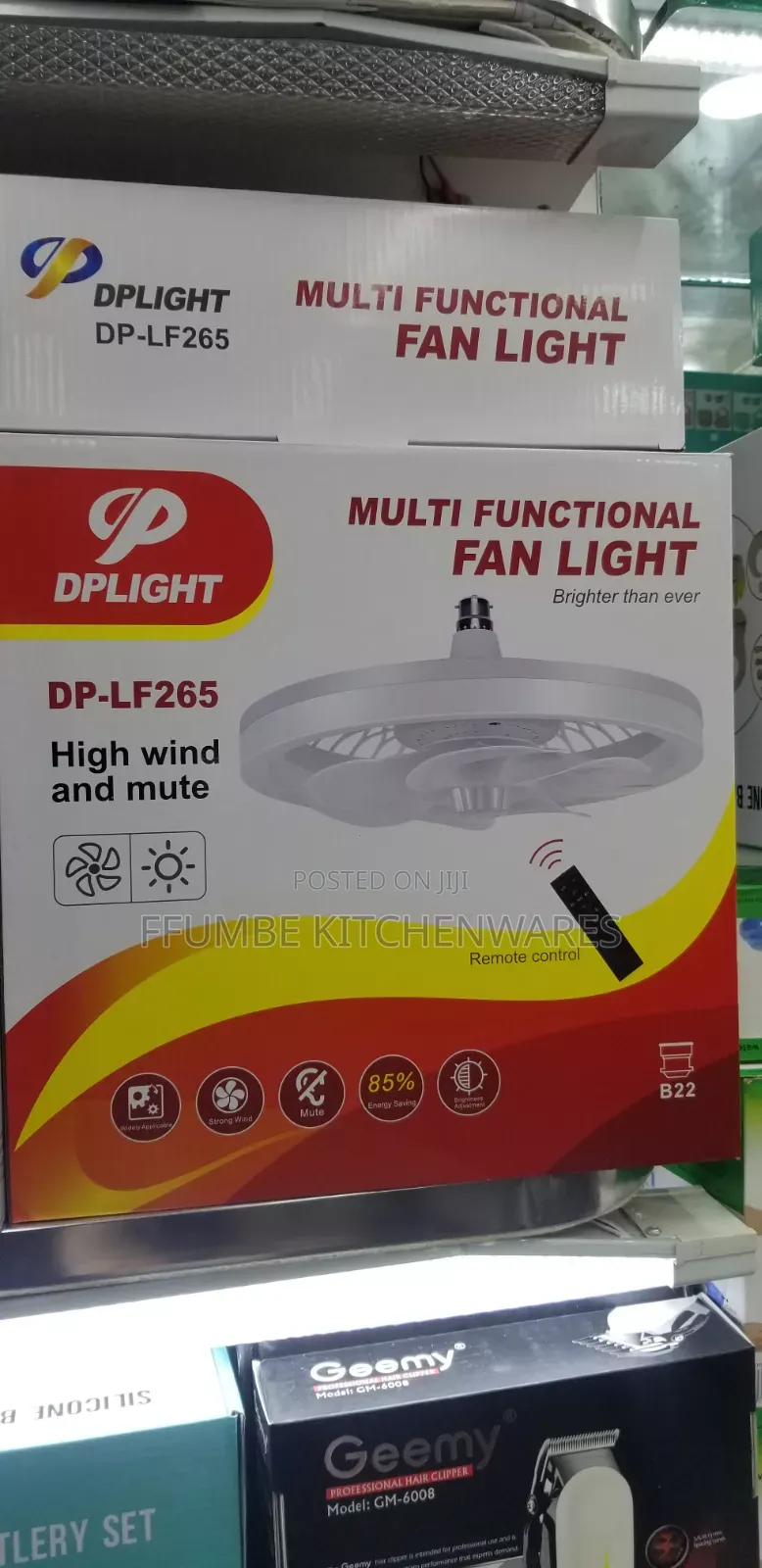 Electric Fan Light