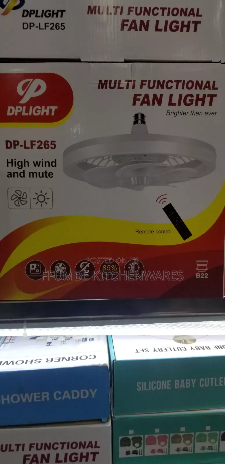 Electric Fan Light