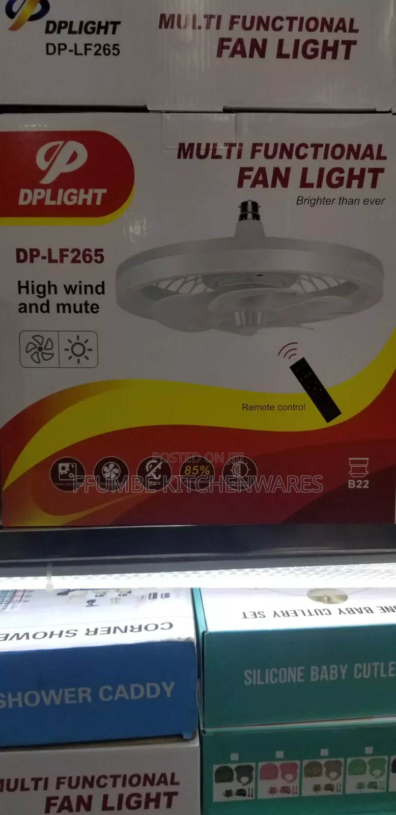 Electric Fan Light