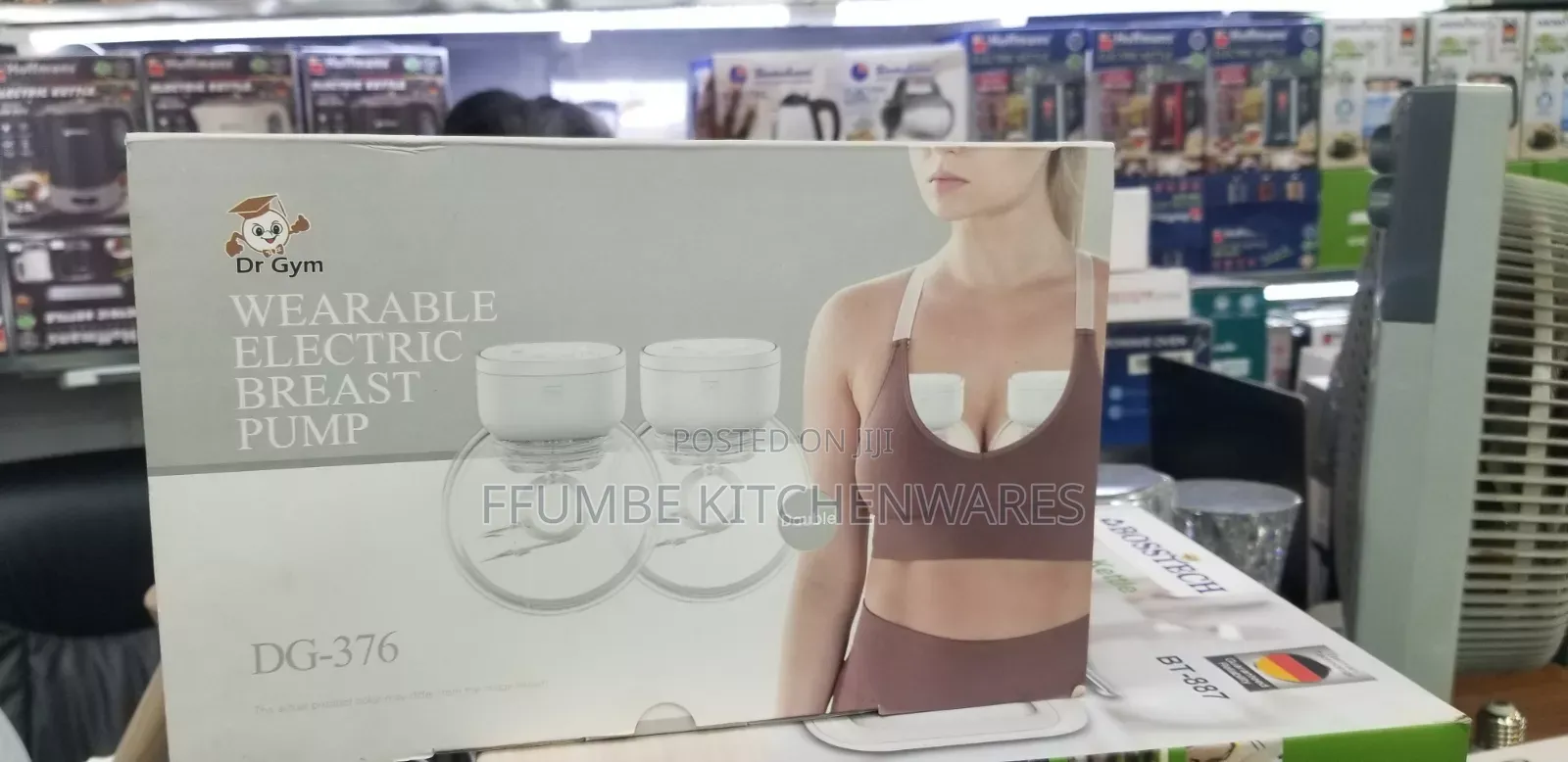 Rechargeable Breast Pump Double