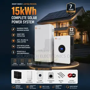 Felicity 15kWh Lithium Hybrid Solar System 12kW Complete Kit