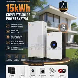 15kWh Felicity Solar System With 12kW Hybrid Inverter for Sale