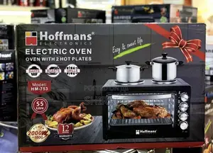 Mini Oven Hoffman 55litres With Hot Plates