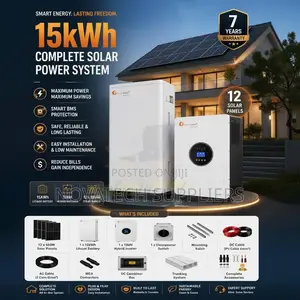 Powerful 15kWh Felicity Solar System With 620W Solar Panels