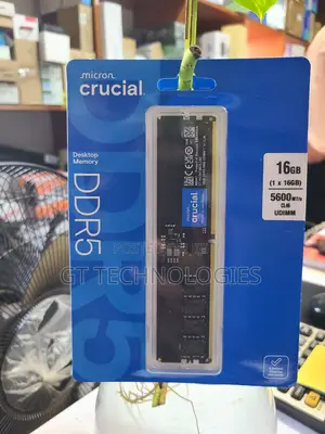 Crucial Ddr5 16gb Desktop Memory Module /16gb Ram Ddr5