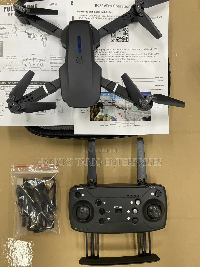 E88Foldable FPV Camera Drone