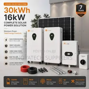 Smart 30kWh Felicity Lithium Solar System With 24 Mono Panels NTS