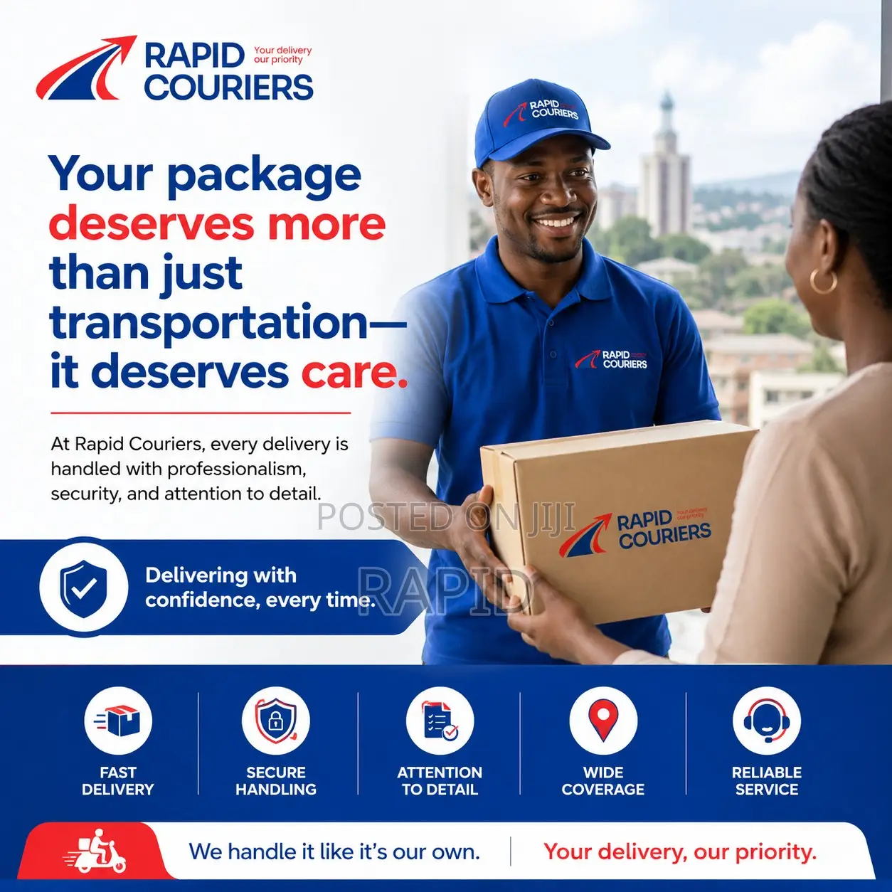Rapid Couriers - Fast Reliable Delivery Services