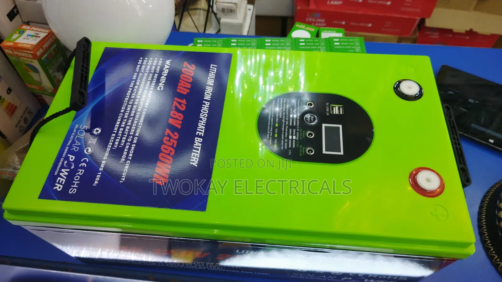 200AH 12v Lithium Iron Phosphate Battery