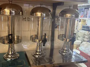 Commercial Stainless Steel Double Non-Electric Juice Dispenser 16L