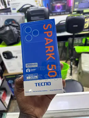 New Tecno Spark 50 128 GB Black
