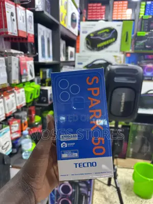 New Tecno Spark 50 128 GB Gray