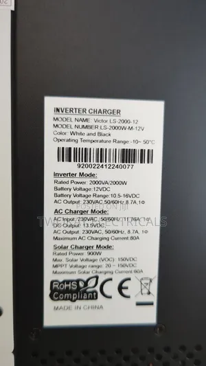 2000w 12v Sumry Hybrid Inverter