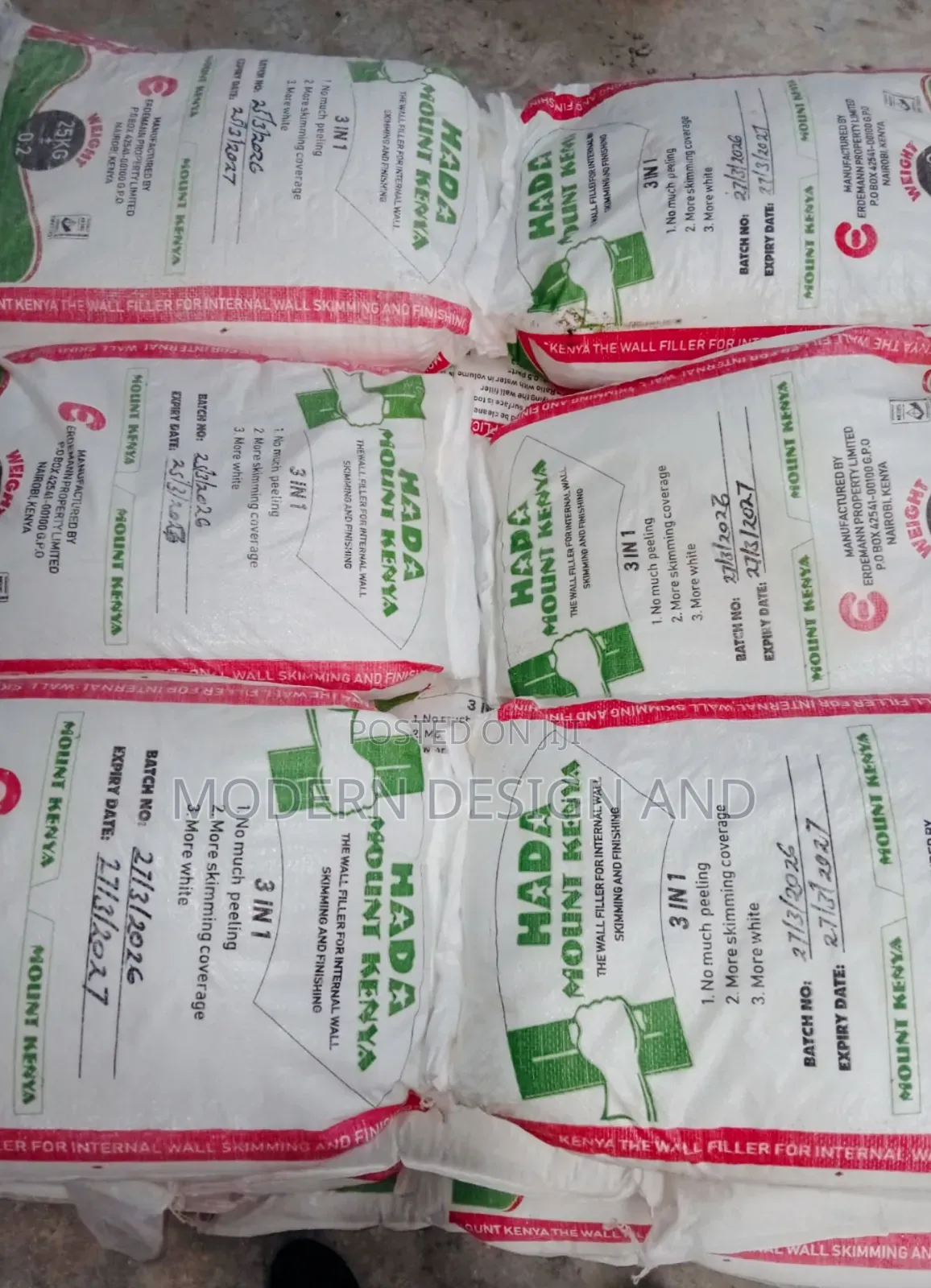 Gypsum Powder HADA Factory Sales