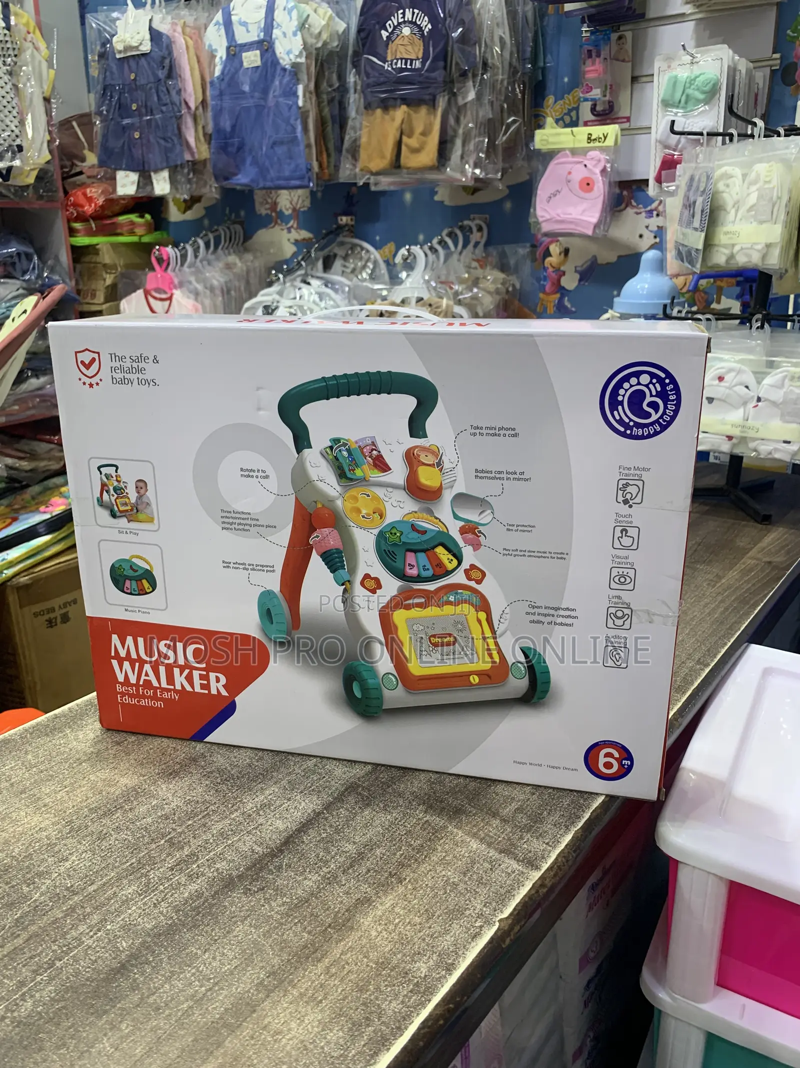 Musical Push Walker