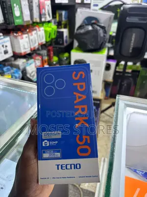 New Tecno Spark 50 128 GB Silver