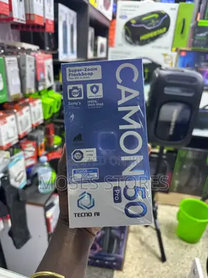 New Tecno Camon 50 Pro 256 GB Black