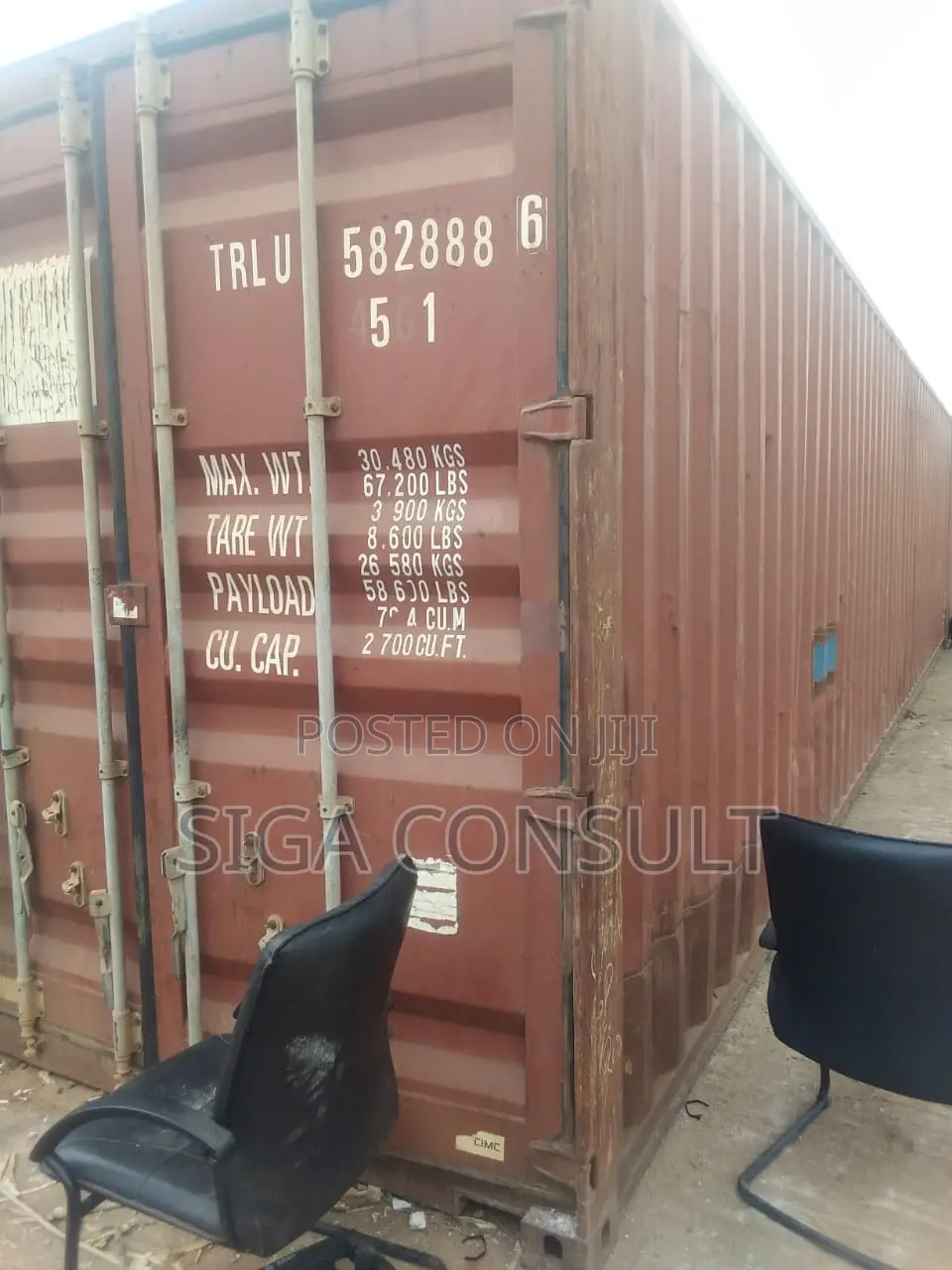 Cheap 40ft Cargo Container Is Available for Sale in Kira