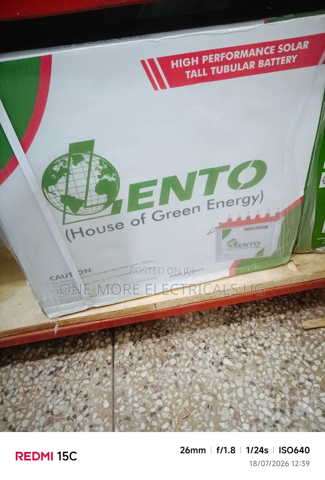 Tall Tubular Batteries Lento Indian Made 200ah/12volts