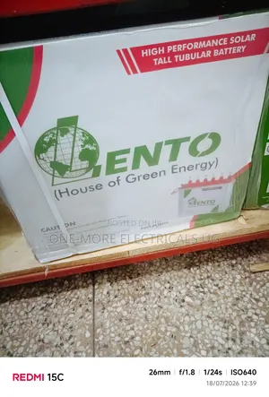 Tall Tubular Batteries Lento Indian Made 200ah/12volts