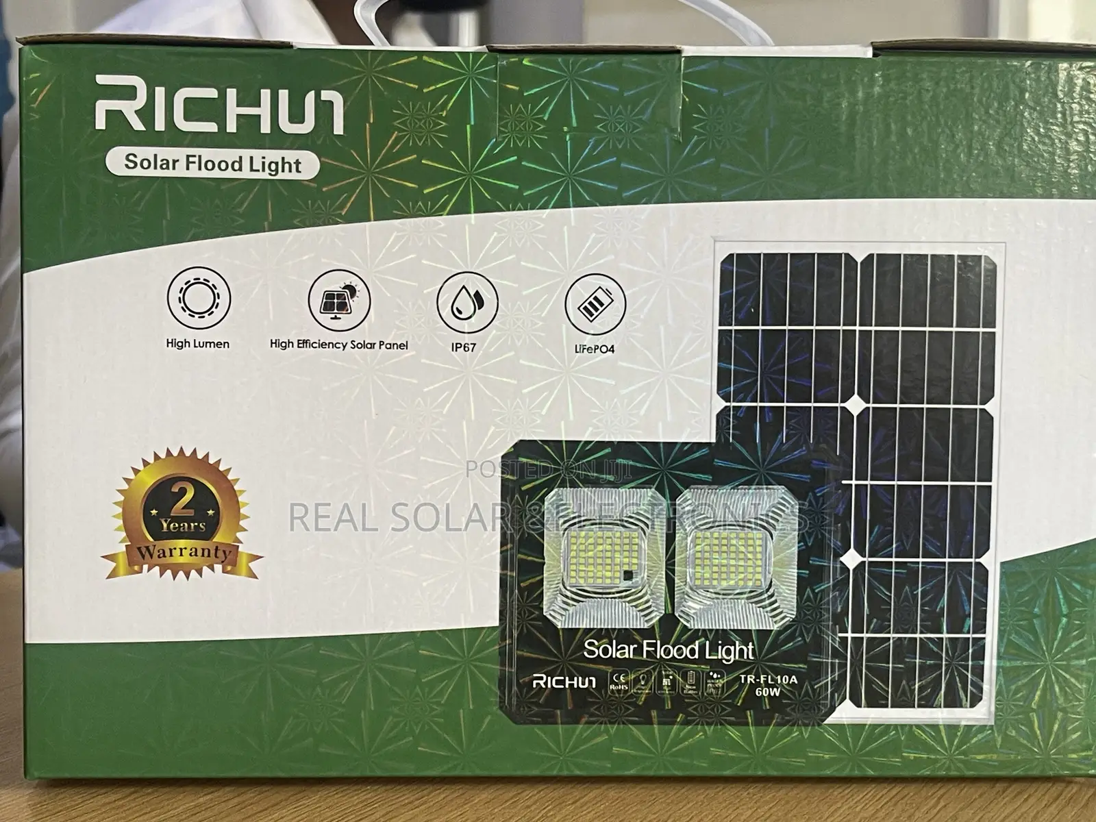 60w Solar Floodlight