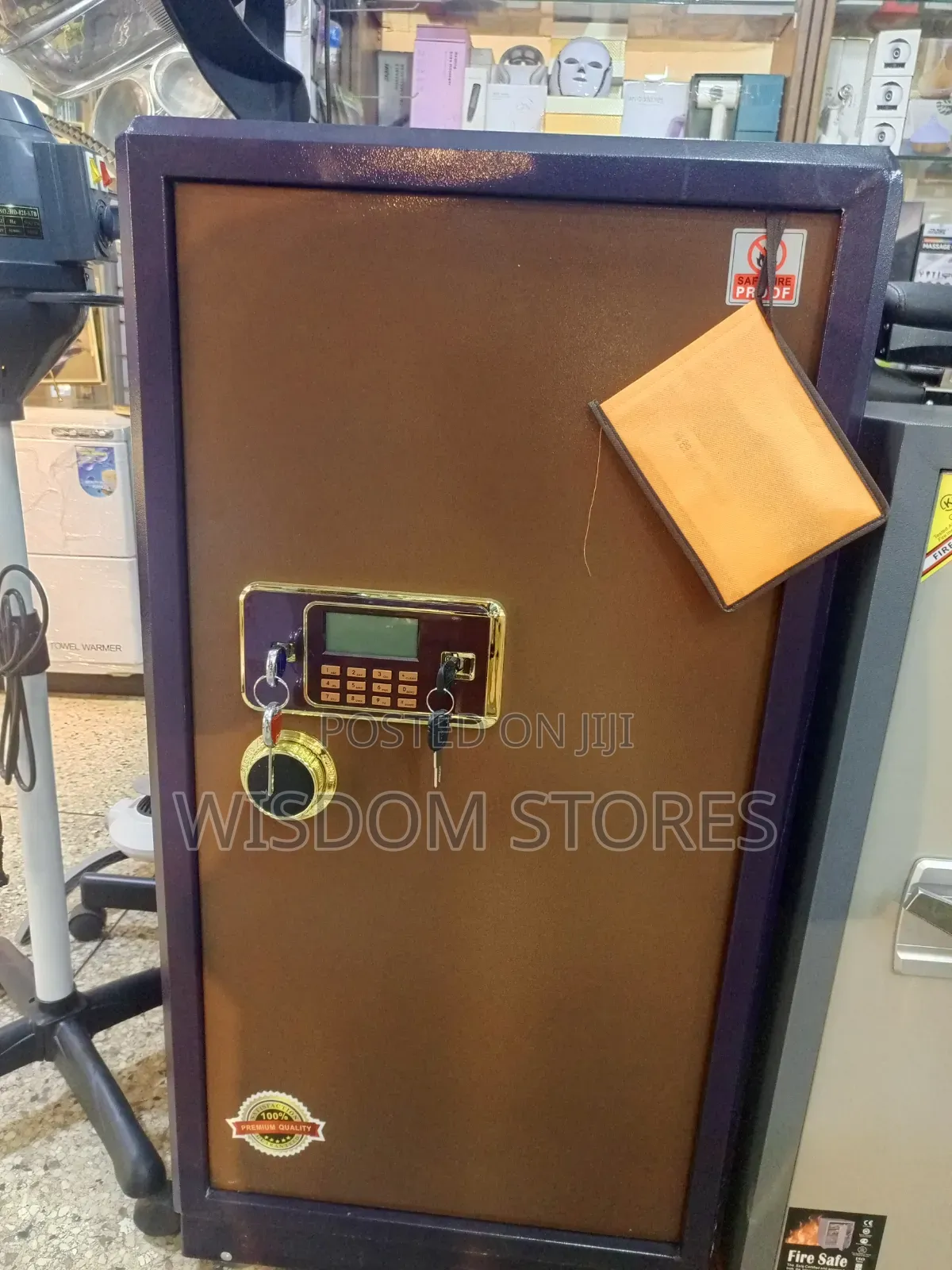 Heavy-Duty Electronic Fireproof Safe.