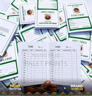 Register/Tithe Books Printed