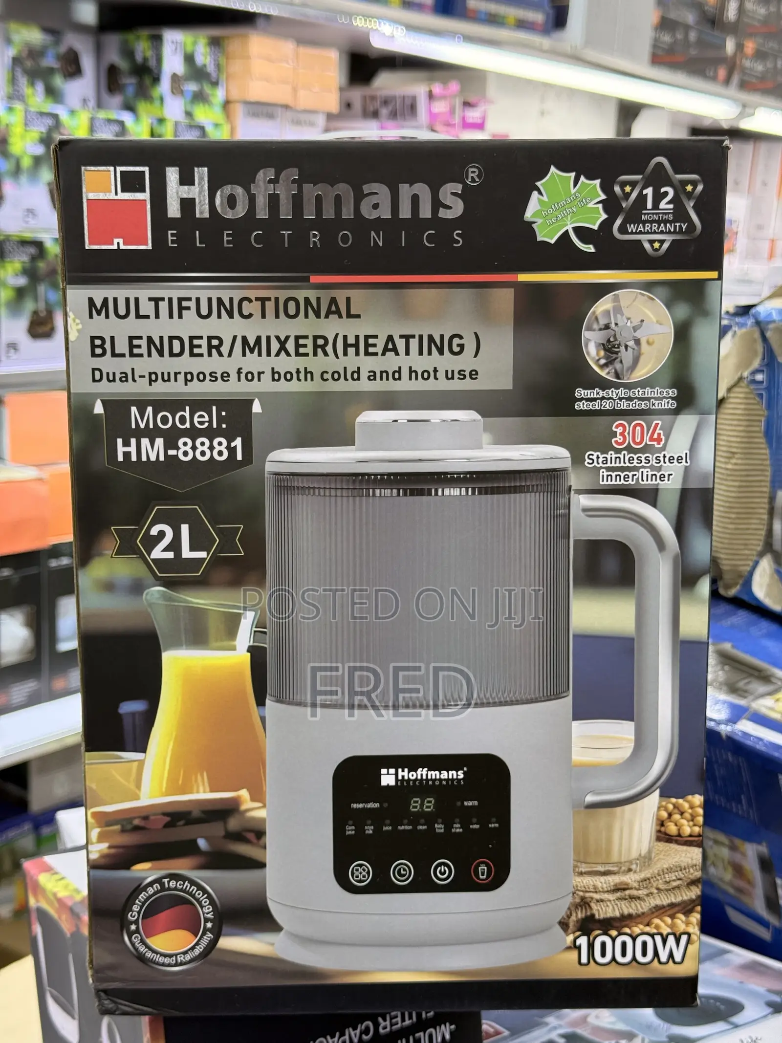 Hoffmans HM-8881 Multifunctional Blender