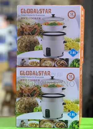 GlobalStar 2.8litres Rice Cooker With Steamer