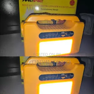 Mewe Media Solar Lighting Kit With FM Bluetooth Speaker