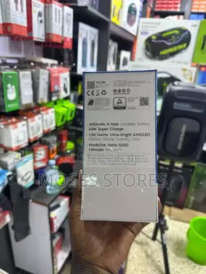 New Tecno Camon 50 256 GB Black