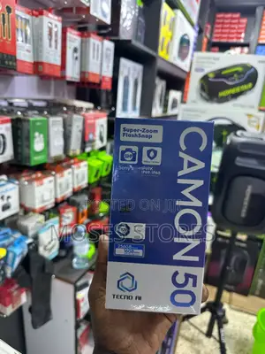 New Tecno Camon 50 256 GB Black